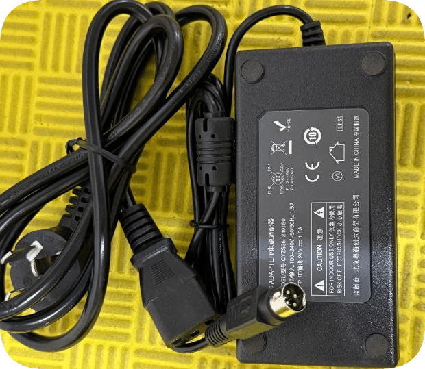 *Brand NEW*Meituan S4 Ordering/POS Terminal 24V 1.5A/2.5A 4-Pin Power Adapter Cable (Model: MD-ACR5018) power